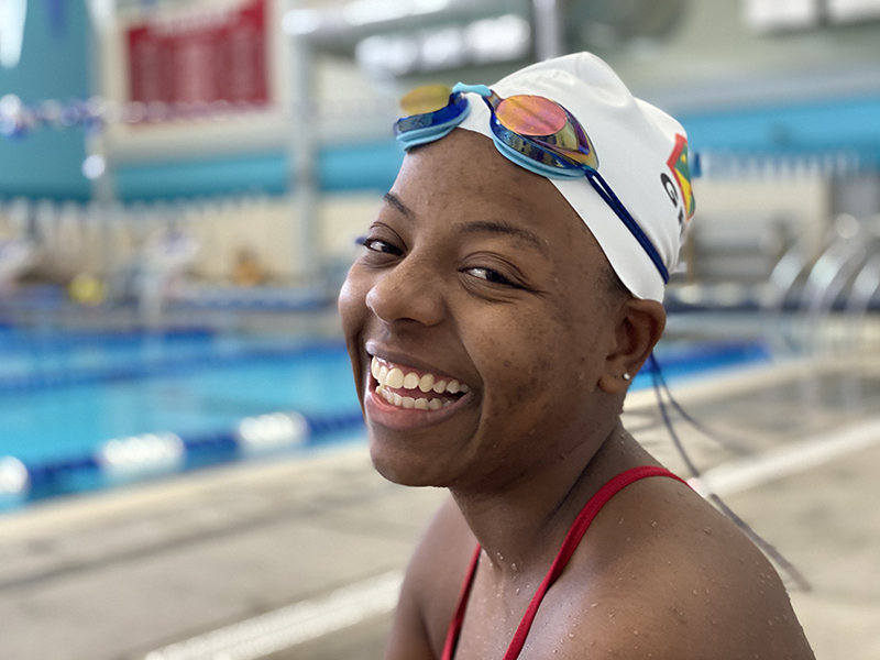 Paralympic swimmer shop