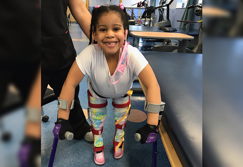 Meet Samora, the Six-Year-Old with Spina Bifida Who’s Learning to Walk