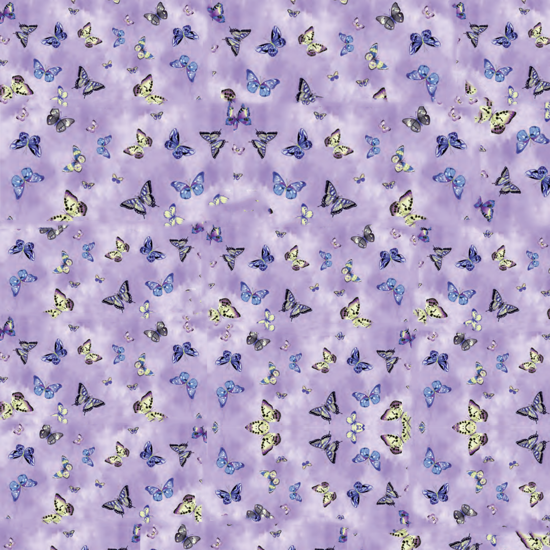 Purple Butterfly P-1026